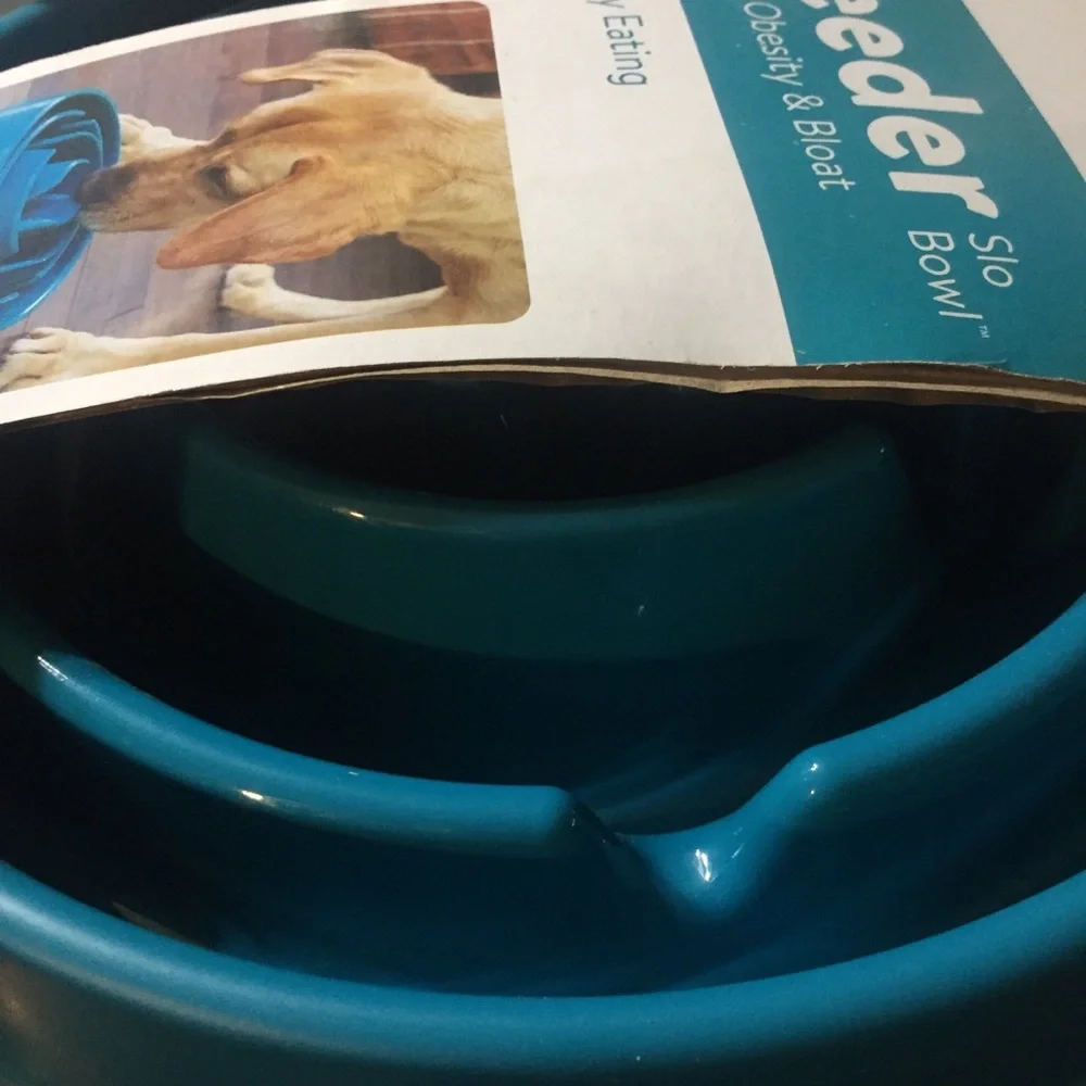 Dog food n feeder, new